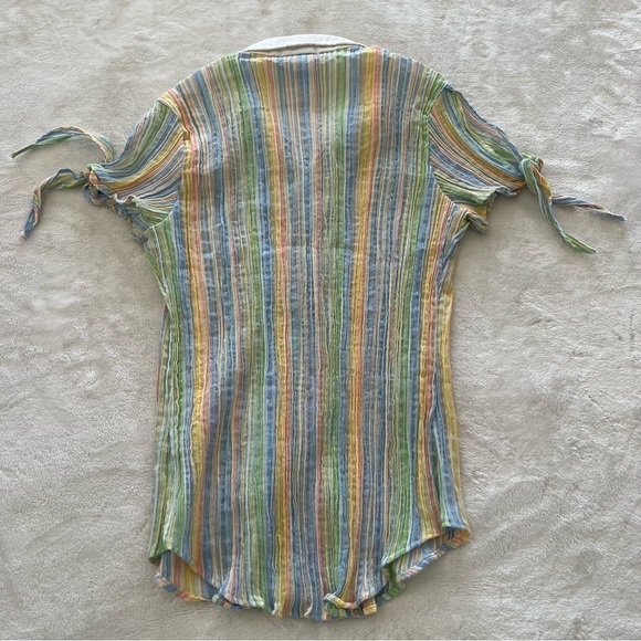 VINTAGE Hampton Girl Striped Blouse - Picture 4 of 6